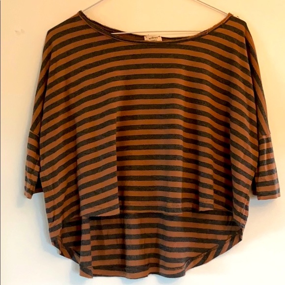 Wilfred Striped Crop Top - Picture 1 of 5